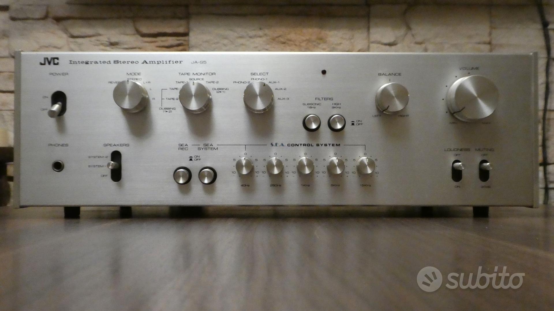 Ampli Vintage JVC JA-S10 – 30W – Fonctionne Parfaitement (Bon état)