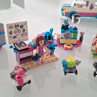 set Lego Friends festa compleanno e laboratorio 