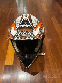 Casco Airoh + Quick Strap Acerbis + Supporto GoPro