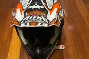 Casco Airoh + Quick Strap Acerbis + Supporto GoPro