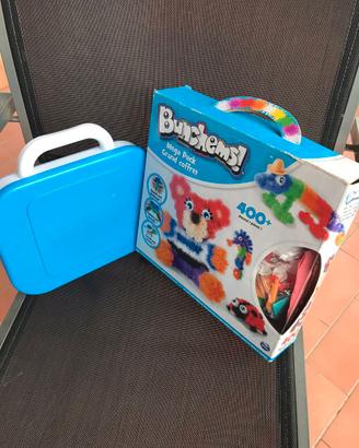 Bunchems scatola + valigetta viaggio 569pz.