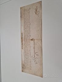 Bolla Papale del 1736