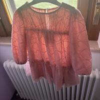 Vestito mayoral tulle rosa