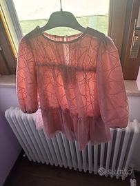 Vestito mayoral tulle rosa
