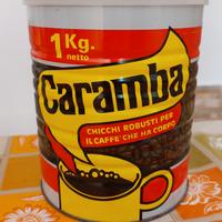 Barattolo caffè Caramba 1 kg vintage