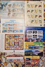 foglietti e francobolli San Marino
