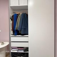 Armadio IKEA PAX bianco completo – Ante scorrevoli