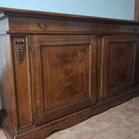Servante in legno  decorato