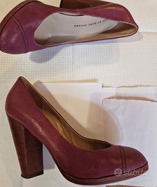 Décolleté a punta tonda magenta Marc by Marc Jacob