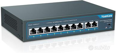 YuanLey 10 Port Poe Switch