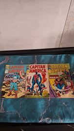 Lotto 3 fumetti capitan america