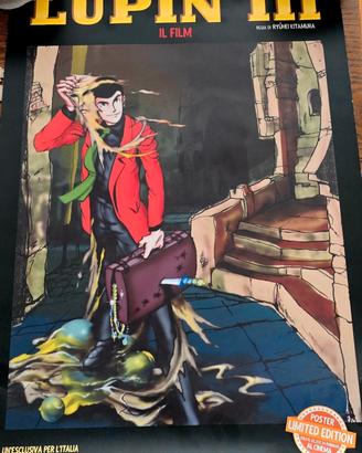 Poster Limited Edition – Lupin III (Esclusiva Ita)