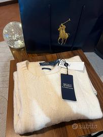 Maglione 100% cashmere ralph lauren nuovo taglia L