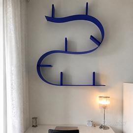 Libreria Bookworm 7 reggilibri blu cobalto