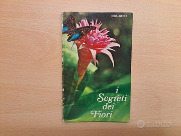 Libro vintage I segreti dei fiori