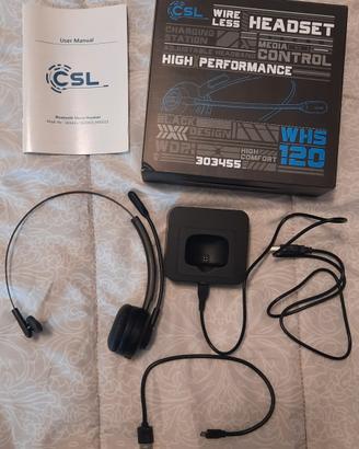 Cuffie bluetooth mono 