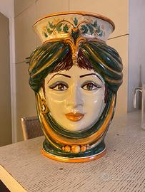 Ceramica Caltagirone Testa di moro