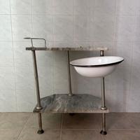 MOBILE ANTICO BAGNO IN MARMO