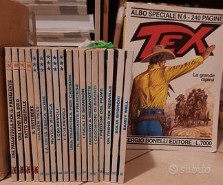 5 fumetti tex + album speciale n. 6-TEX