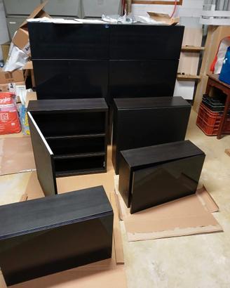 mobili IKEA neri mod.Besta PREZZO RIBASSATO