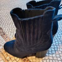 stivaletti blu donna 