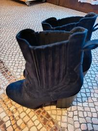 stivaletti blu donna 