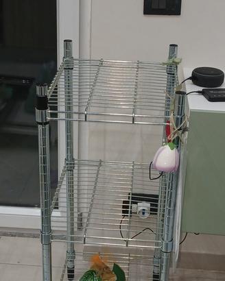 carrello in acciaio
