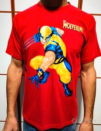 T-shirt Wolverine Marvel + Fascicolo e Poster (L)