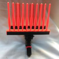 Testa con pettine ad aria