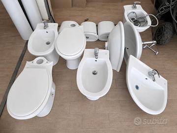 set lavabo, wc, bidet, 