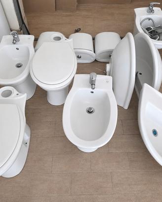 set lavabo, wc, bidet, 