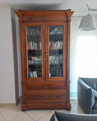 mobile antico cristalliera libreria grandi dimens 