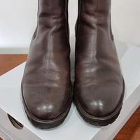 Stivaletti in pelle marroni