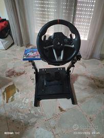 Volante + Gran turismo 7 ps4