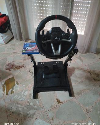 Volante + Gran turismo 7 ps4