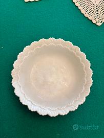 Piattino in porcellana fine di Limoges, Francia