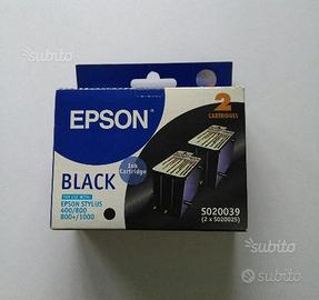 Cartucce ORIGINALI EPSON BLACK S020039