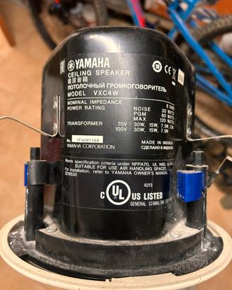 Coppia diffusori da incasso  Yamaha VXC4W