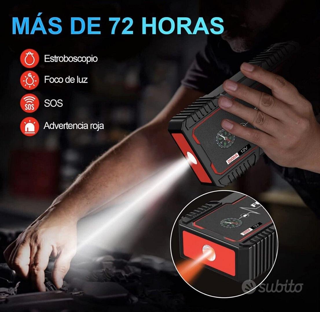 Booster Avviatore Batteria Auto 2000A 21800mAh - Accessori Auto In vendita  a Latina