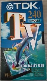 Cassetta VHS TDK Originale mai utilizzata