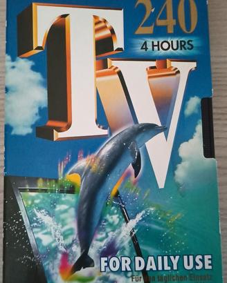Cassetta VHS TDK Originale mai utilizzata