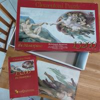Puzzle "La Creazione" 13200 pezzi già completato