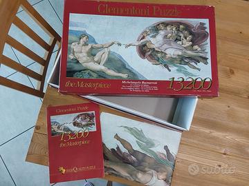 Puzzle "La Creazione" 13200 pezzi già completato