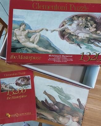 Puzzle "La Creazione" 13200 pezzi già completato