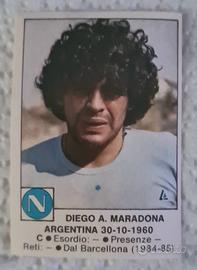 Figurina Maradona Edis 1984-85