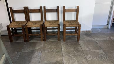 Sedie in rovere