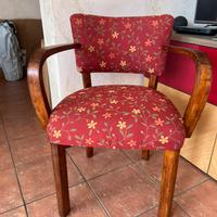 Poltroncina Francese Art Deco’ Vintage anni 30/40