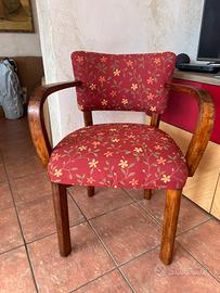 Poltroncina Francese Art Deco’ Vintage anni 30/40