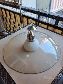 Perenz 4788 Lampadario Cromo Lucido e Vetro