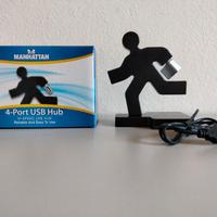 4 PORT USB HUB MANHATTAN
